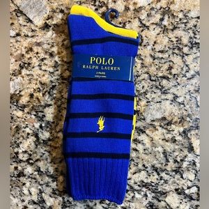 Men’s Polo by Ralph Lauren dress socks. One pack = 2 pair of socks.